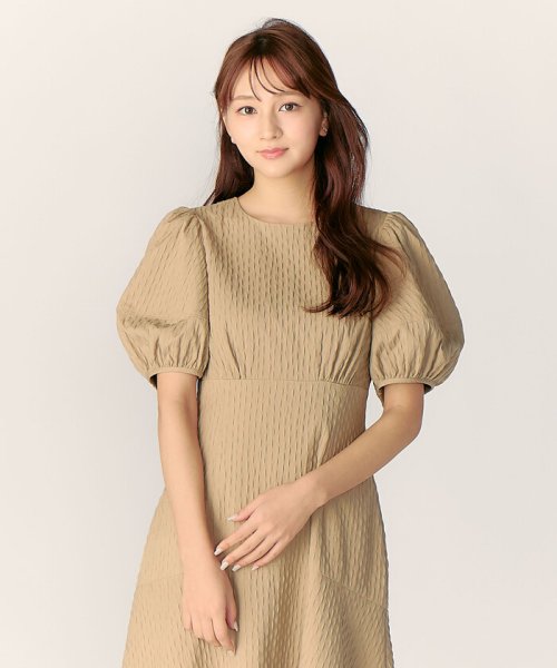 パフスリーブマーメイドワンピース ワンピース・ドレス H1561508106 (12012円)