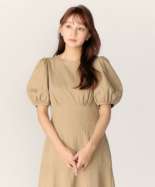 パフスリーブマーメイドワンピース ワンピース・ドレス H1561508106 (12012円)