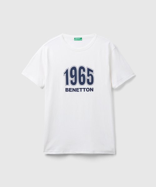 BENETTON (mens)(ベネトン（メンズ）)/ロゴプリント入りオーガニックコットン半袖Tシャツ/img19