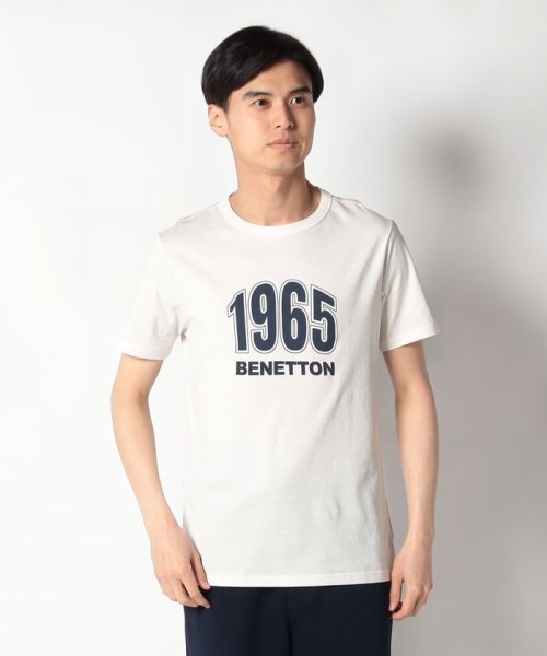 BENETTON (mens)(ベネトン（メンズ）)/ロゴプリント入りオーガニックコットン半袖Tシャツ/img21