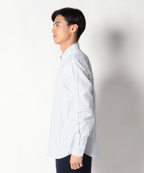 BENETTON (mens)(ベネトン（メンズ）)/コットン100％ボタンダウンストライプオックスフォード長袖シャツ/img14