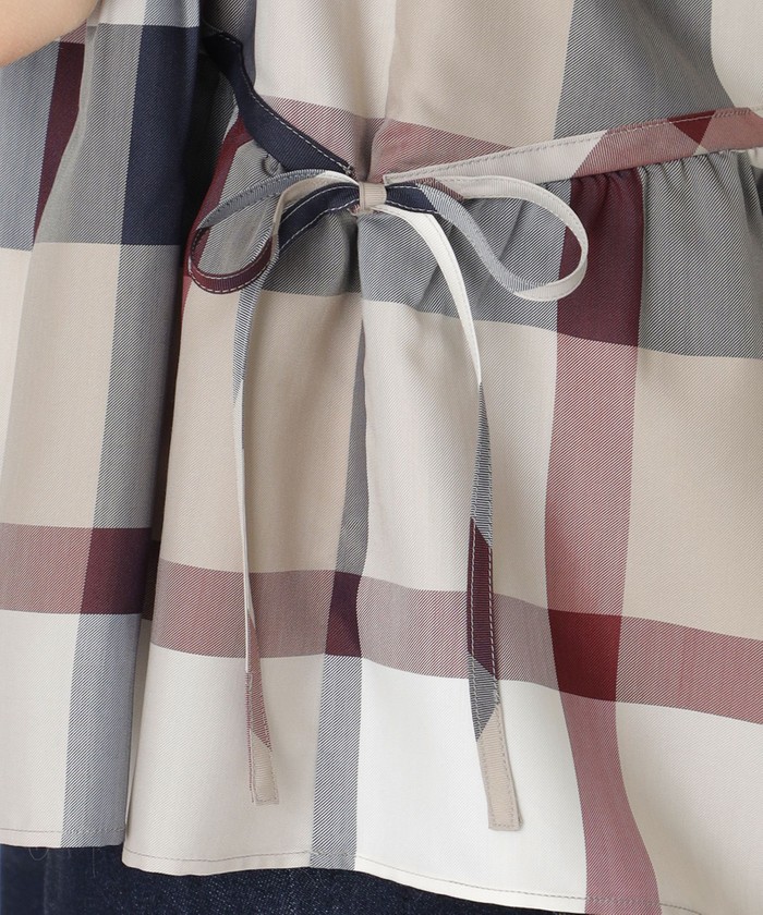 コンパクトクリアーポンチクレストブリッジチェックティアードカットソー 楽天市場】【SALE／13%OFF】コンパクトクリアーポンチクレスト