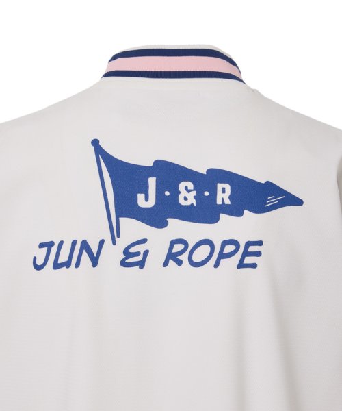 JUN and ROPE(ジュン＆ロペ)/【UV】【吸水速乾】ストレッチメッシュ衿ライン半袖モックネックシャツ/img12