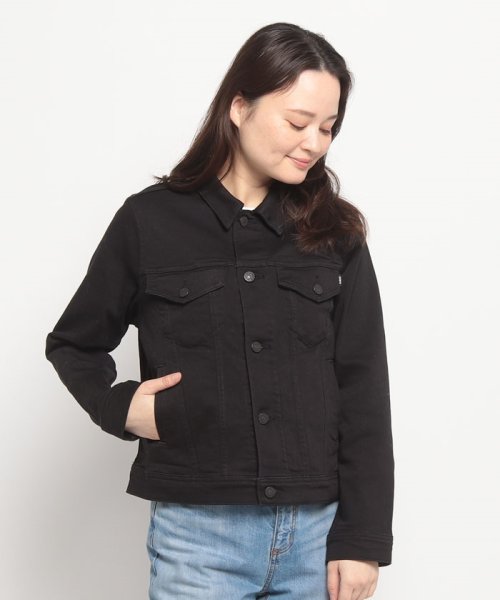 EDWIN(EDWIN)/BASIC DENIM JACKET  BLACK/img07