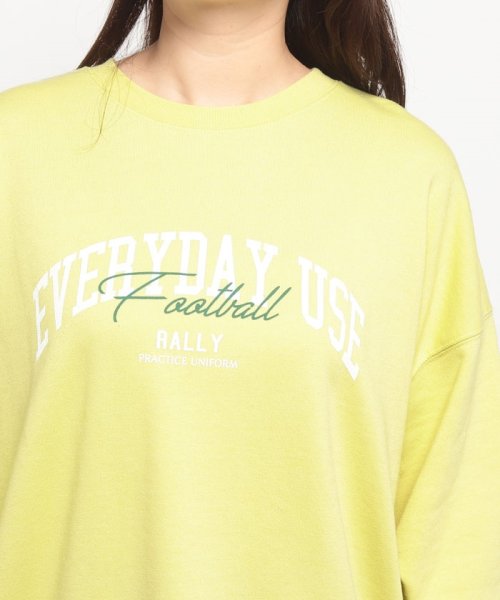 EDWIN(EDWIN)/BOYS SIZE SWEAT     YELLOW/img03