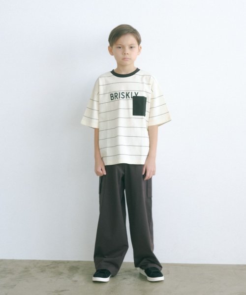 green label relaxing （Kids）(グリーンレーベルリラクシング（キッズ）)/TJ カット カーゴパンツ 140cm－160cm/img01