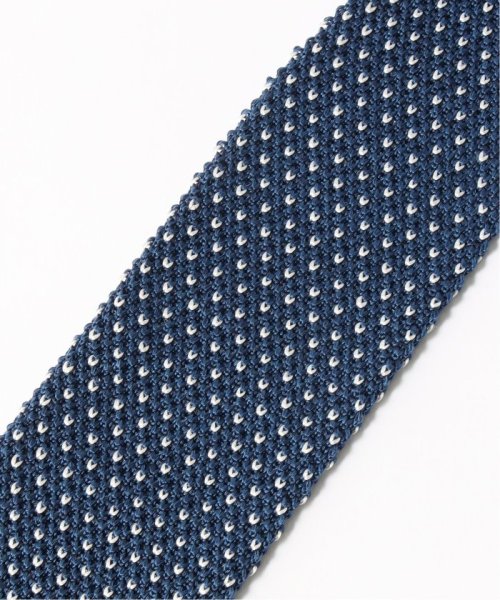 【FRANCO BASSI / フランコ バッシ】マイクロドットニットタイ 【JAPANESE TWILL&REPPE STRIPE COLLECTION】レジメンタルネクタイ UOI1668844717(12870円)