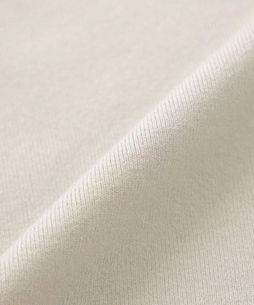 【ウォッシャブル】リップルブライトニットカーディガン ウォッシャブル