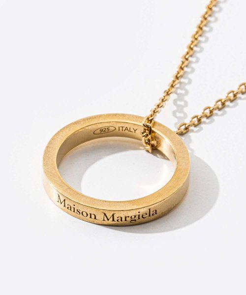 MAISON MARGIELA(メゾンマルジェラ)/メゾン マルジェラ MAISON MARGIELA SM1UU0035 SV0158 ネックレス レディース アクセサリー ロゴ リング チェーンネックレス ス/img07