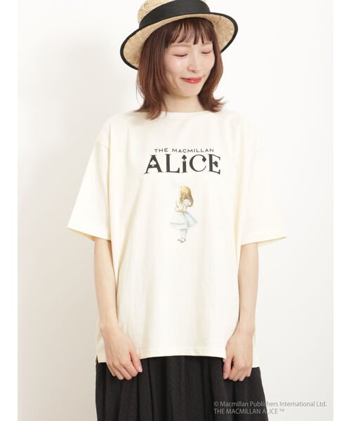 Samansa Mos2(サマンサ　モスモス)/【Alice×SamansaMos2】アリスプリントTシャツ/img15