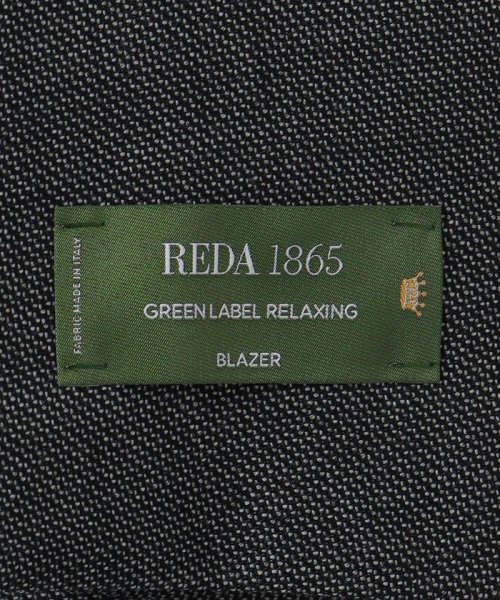 green label relaxing(グリーンレーベルリラクシング)/REDA メッシュ 柄 2B RG ジャケット/img12
