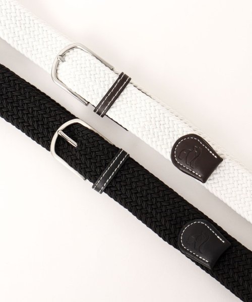 NOLLEY’S goodman(ノーリーズグッドマン)/【SWOLE PANDA/スウォール パンダ】RECYCLED WOVEN BELT SOLID ゴムメッシュベルト/img12