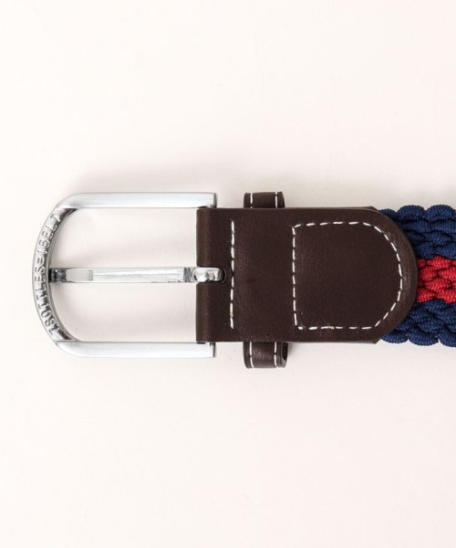 NOLLEY’S goodman(ノーリーズグッドマン)/【SWOLE PANDA/スウォール パンダ】RECYCLED WOVEN BELT STRIPE ゴムメッシュベルト/img02