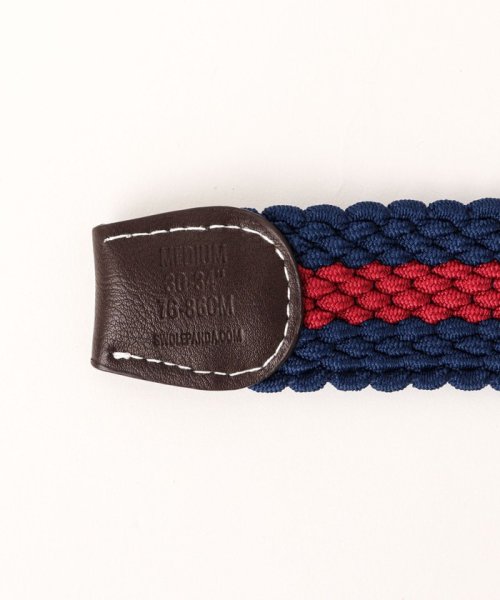 NOLLEY’S goodman(ノーリーズグッドマン)/【SWOLE PANDA/スウォール パンダ】RECYCLED WOVEN BELT STRIPE ゴムメッシュベルト/img03