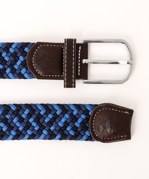 NOLLEY’S goodman(ノーリーズグッドマン)/【SWOLE PANDA/スウォール パンダ】RECYCLED WOVEN BELT ZIGZAG ゴムメッシュベルト/img15