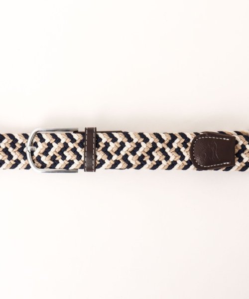 NOLLEY’S goodman(ノーリーズグッドマン)/【SWOLE PANDA/スウォール パンダ】RECYCLED WOVEN BELT ZIGZAG ゴムメッシュベルト/img32