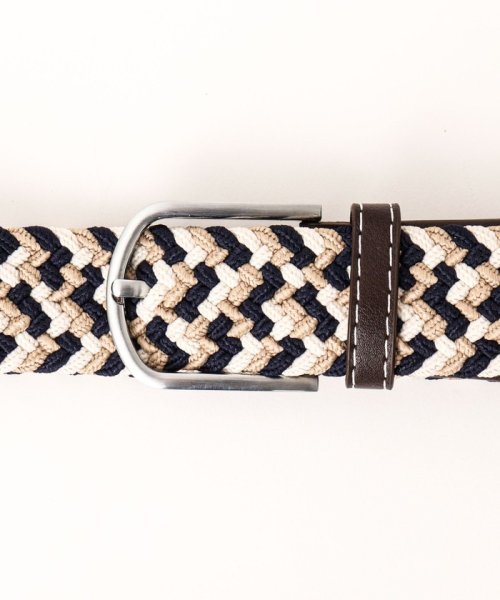 NOLLEY’S goodman(ノーリーズグッドマン)/【SWOLE PANDA/スウォール パンダ】RECYCLED WOVEN BELT ZIGZAG ゴムメッシュベルト/img33