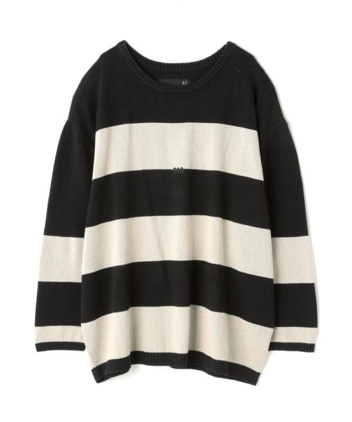 RoyalFlash(ロイヤルフラッシュ)/A.F ARTEFACT/エーエフアーティファクト/STRIPES KNIT TOP/img09