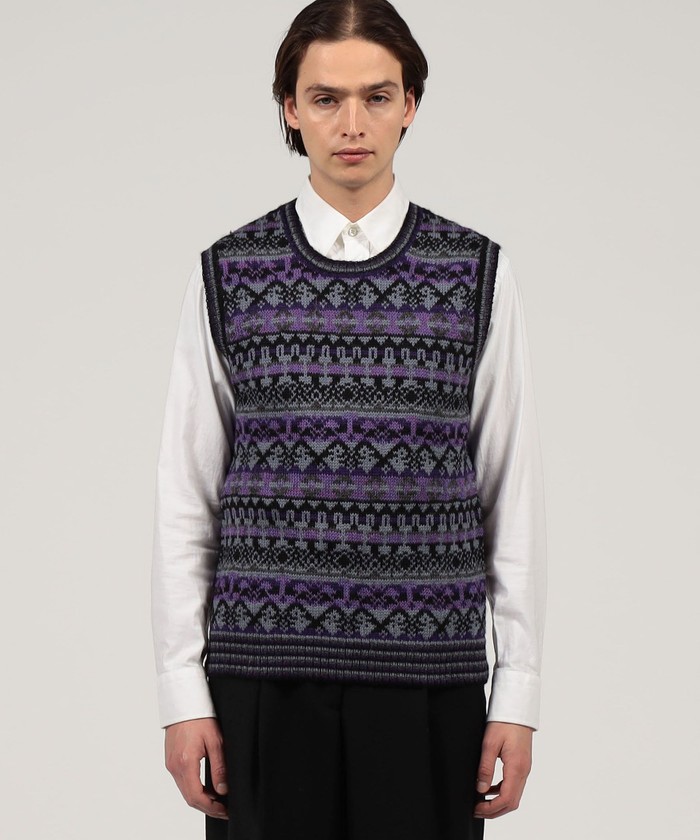 raffa morina アルパカニット Raffa Molina アルパカ クルーネックニットベスト 商品説明＜Raffa
