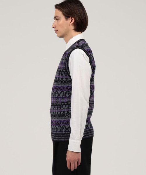 Raffa Molina アルパカ クルーネックニットベスト Molina アルパカ クルーネックニットベスト Raffa E1682677528(12870円)