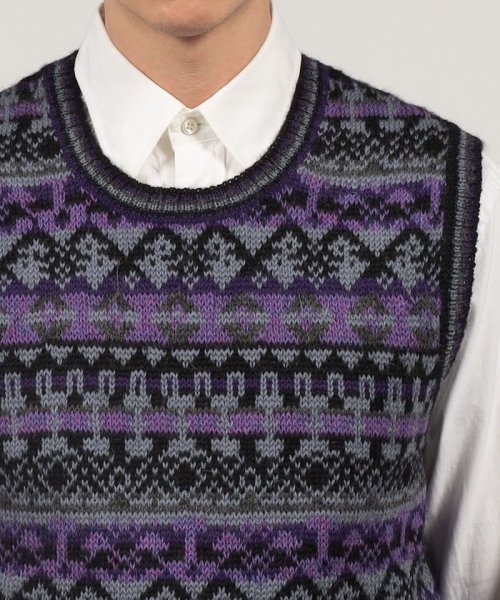 Raffa Molina アルパカ クルーネックニットベスト Molina アルパカ クルーネックニットベスト Raffa E1682677528(12870円)