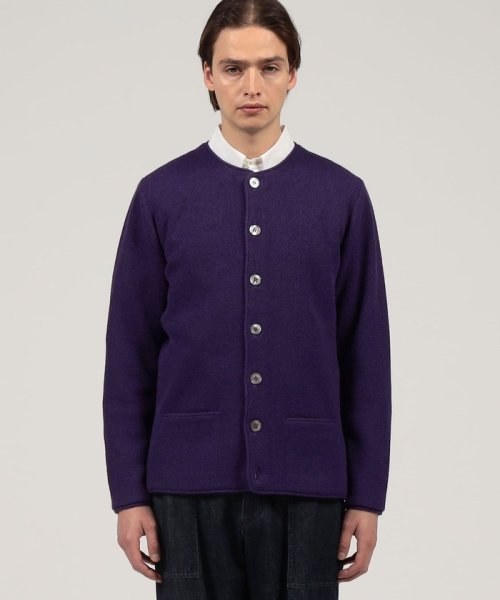 Raffa Molina クルーネックカーディガン Molina