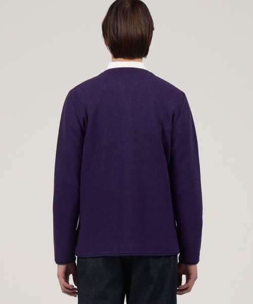 Raffa Molina クルーネックカーディガン Molina