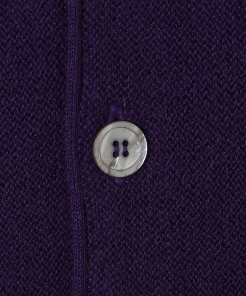 Raffa Molina クルーネックカーディガン Molina