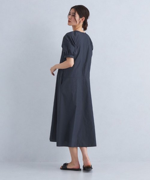 ［size SHORT/TALLあり］ドビー ストライプ コンシャス ワンピース －マシンウォッシャブル－ －マシンウォッシャブル－ ワンピース ［size コンシャス ストライプ SHORT/TALLあり］ドビー L1222644536(9295円)