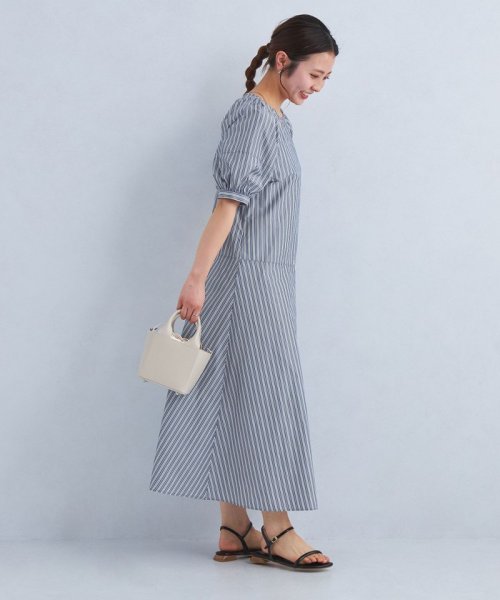 ［size SHORT/TALLあり］ドビー ストライプ コンシャス ワンピース －マシンウォッシャブル－ －マシンウォッシャブル－ ワンピース ［size コンシャス ストライプ SHORT/TALLあり］ドビー L1222644536(9295円)