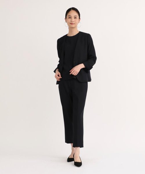 ノーカラージャケット 