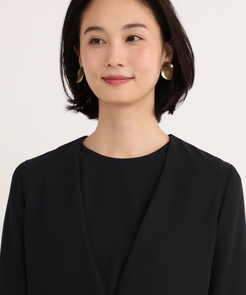 ノーカラージャケット 