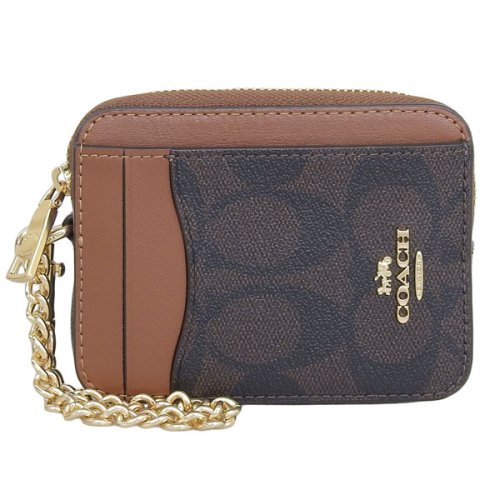 COACH(コーチ)/COACH コーチ ZIP CARD CASE パス カード ケース 小銭入れ レザー/img01