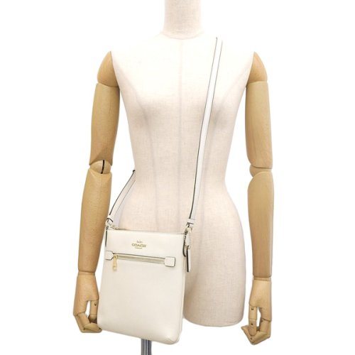 COACH コーチ ROWAN FILE ローアン ファイル 斜めがけ ショルダー バッグ レザー 