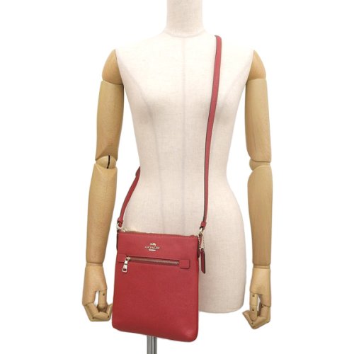 COACH コーチ ROWAN FILE ローアン ファイル 斜めがけ ショルダー バッグ レザー 