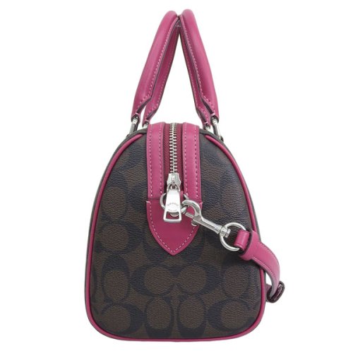 COACH コーチ ROWAN SATCHEL ローアン サッチェル シグネチャー ハンド バッグ 斜めがけ ショルダー バッグ 2WAY バッグ