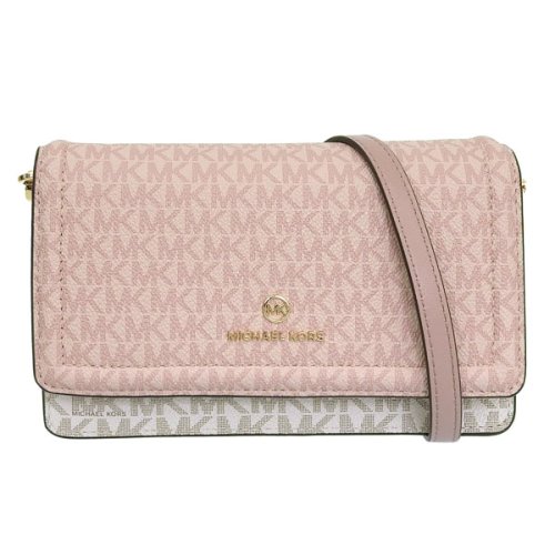 MICHAEL KORS(マイケルコース)/MICHAEL KORS マイケルコース JET SET CHARM PHONE CROSS BODY ジェットセット チャーム MKシグネチャー 斜めがけ シ/img01