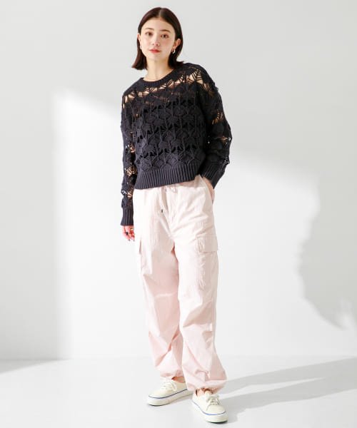 URBAN RESEARCH Sonny Label(アーバンリサーチサニーレーベル)/クロシェニットプルオーバー/img17