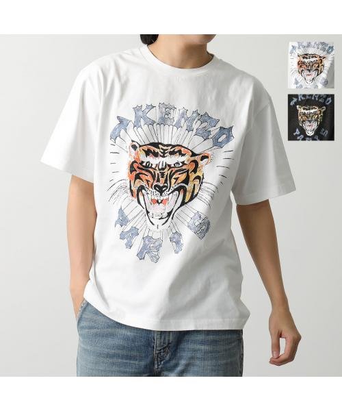 KENZO(ケンゾー)/KENZO Tシャツ DRAWN VARSITY FE55TS2744SG タイガー/img01