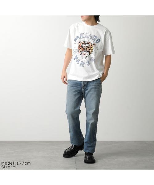 KENZO(ケンゾー)/KENZO Tシャツ DRAWN VARSITY FE55TS2744SG タイガー/img02