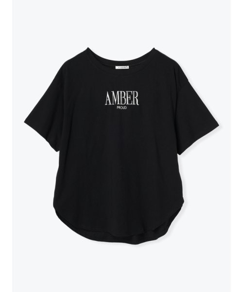 Re-J＆SUPURE(リジェイアンドスプル)/【接触冷感】AMBER刺繍Tシャツ/img01