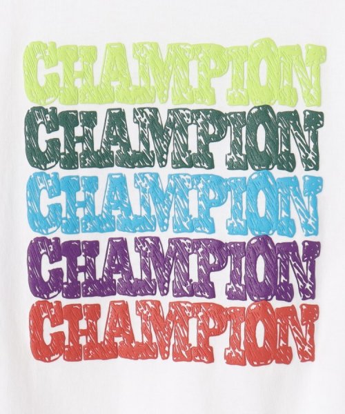 SHOO・LA・RUE(Kids) (シューラルーキッズ)/【Champion】カラフルロゴTシャツ/img07