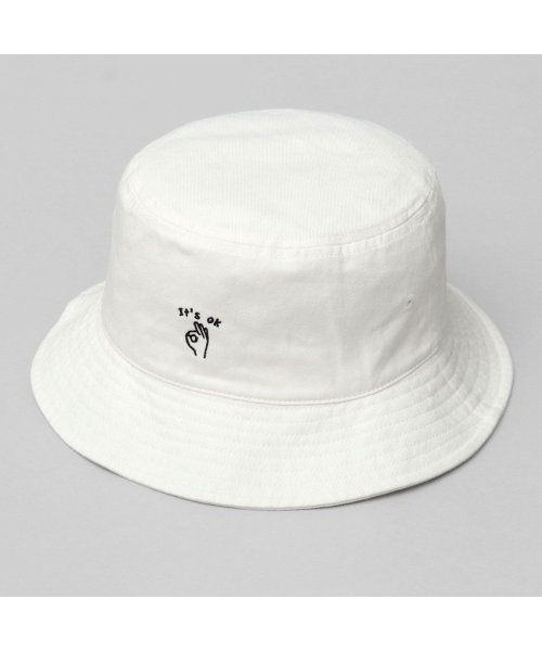 Besiquenti(ベーシックエンチ)/BASIQUENTI ベーシックエンチ バケットハット 帽子 刺繍 バケハ コットン/img14