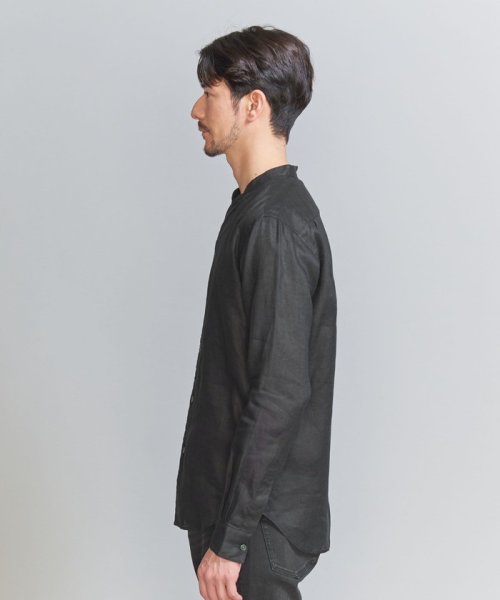 BEAUTY&YOUTH UNITED ARROWS(ビューティーアンドユース　ユナイテッドアローズ)/【WEB限定 WARDROBE SMART】リネン バンドカラー スキッパーシャツ/img13