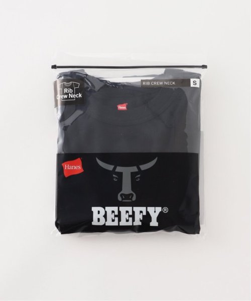 journal standard  L'essage (ジャーナルスタンダード　レサージュ)/《予約》【Hanes / ヘインズ】BEEFY リブクルーネックTシャツ/img04