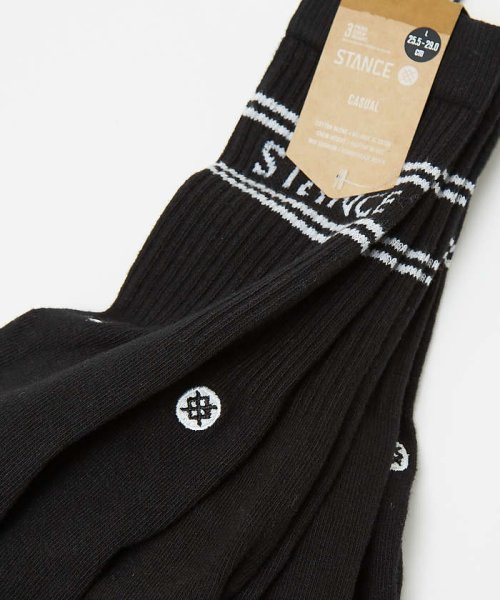 5351POURLESHOMMES(5351POURLESHOMMES)/【STANCE/スタンス】 BASIC3PACK CREW＋ 靴下/img01