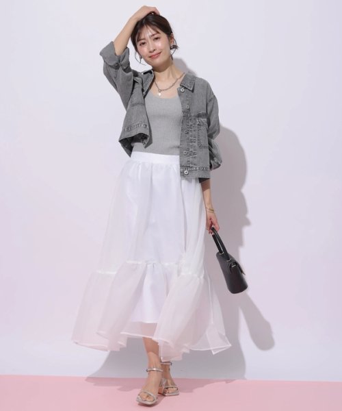 イレヘムティアードスカート 予めご了承ください