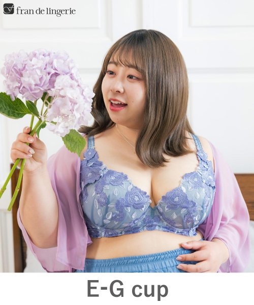 fran de lingerie(フランデランジェリー)/ボディメイクの真骨頂ゴージャス薔薇刺繍 「グレースイストグランデ ブラジャー（ワイヤー有り）」 ブラジャー/img39