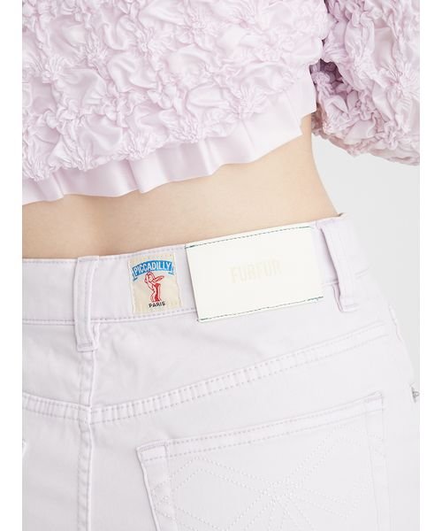 ピカデリー/リボンステッチデニムパンツ 予めご了承ください
