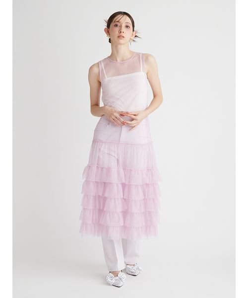 ピカデリー/リボンステッチデニムパンツ 予めご了承ください